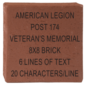 Memorial Brick (8x8)